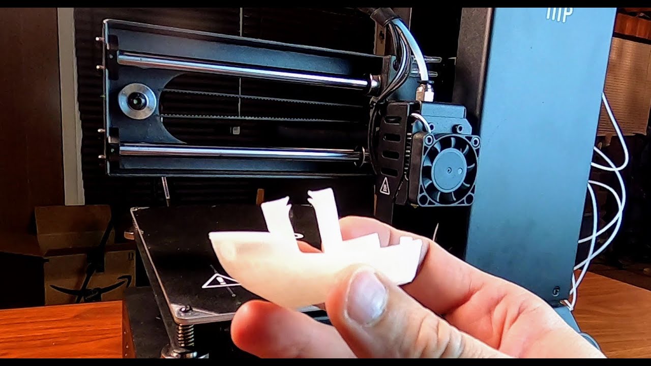 3Д Принтер Первая Распечатка и Сразу Неудача 2019 (MP i3 Mini Wanhao Duplicator)
