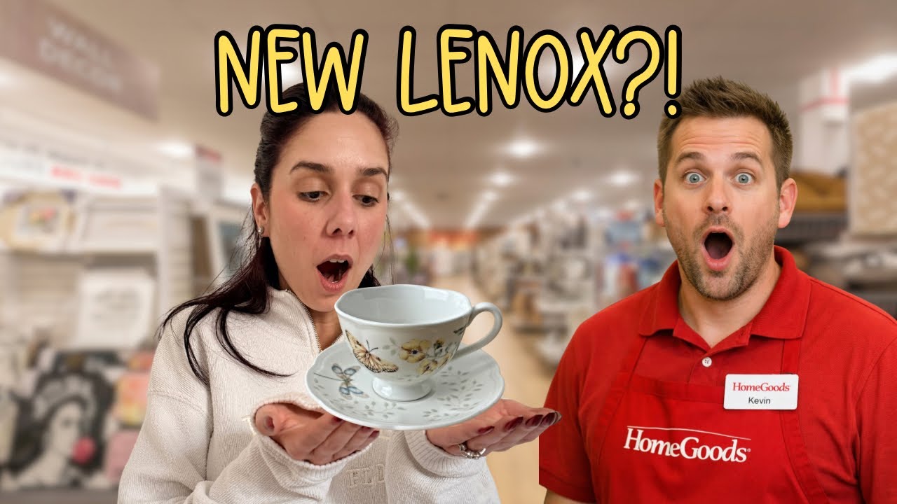 I Went to HomeGoods for Lenox… and Found the NEW Butterfly Meadow!