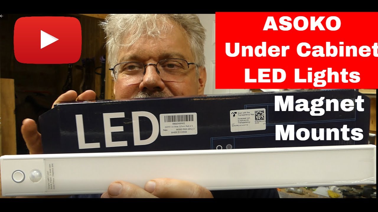 Unboxing and Review!  Will it Work In My Shop?  ASOKO Under Cabinet Lighting #amazonfinds