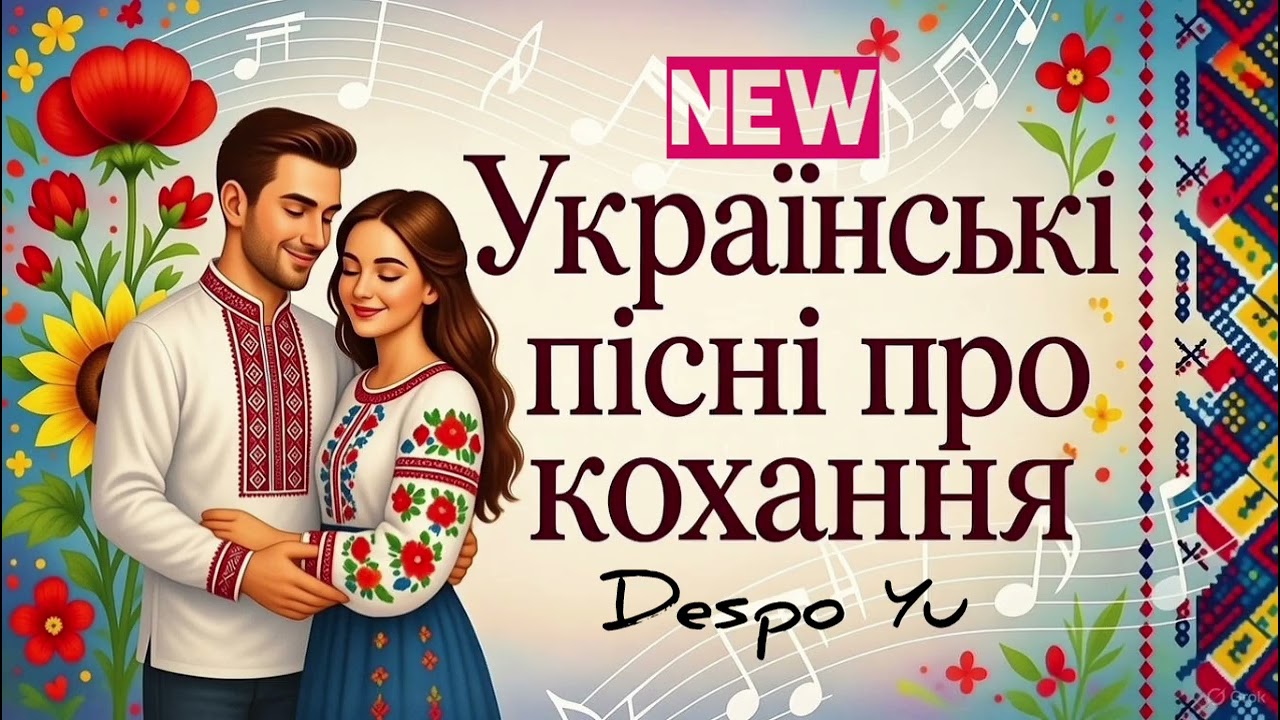 Українські пісні про кохання. Збірка. Despo Yu 