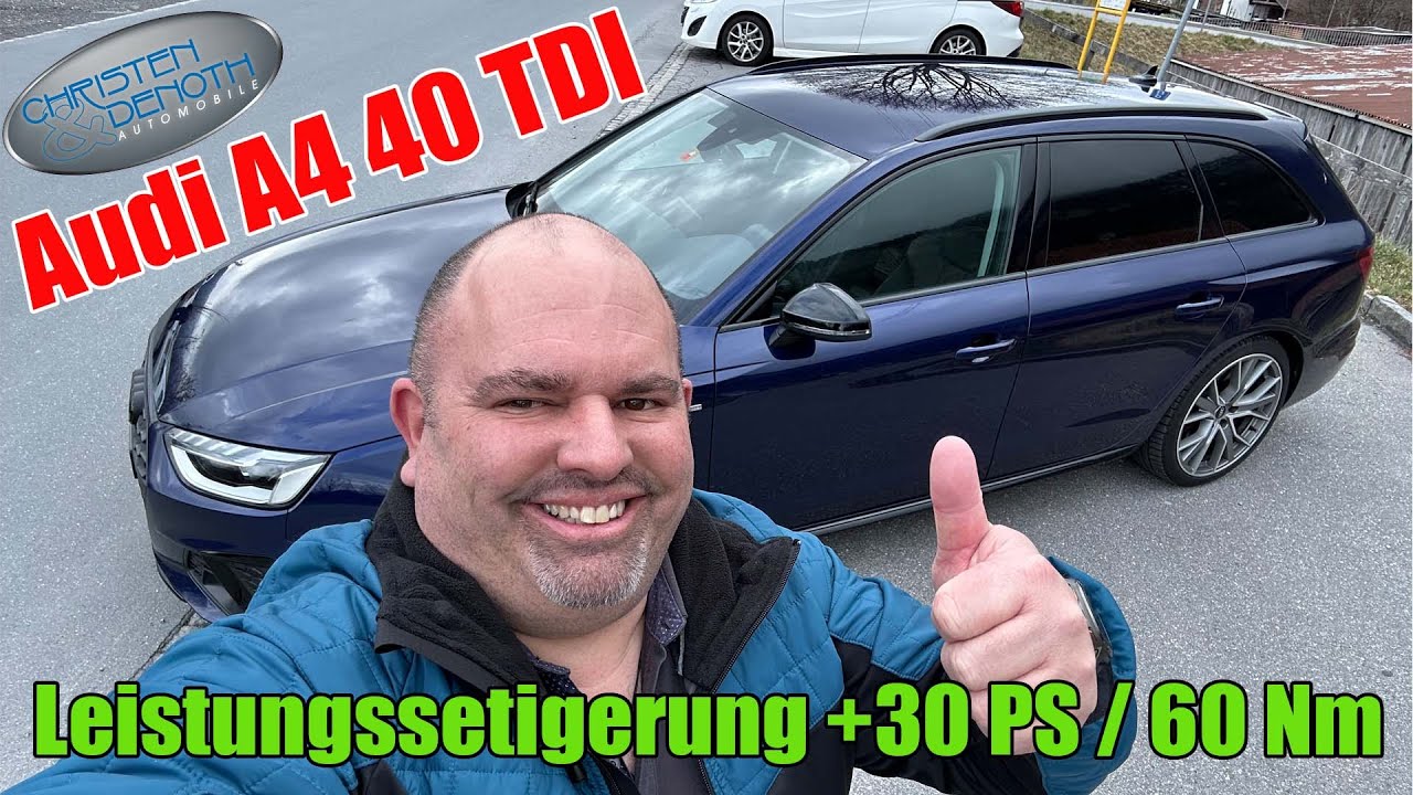 Christen & Denoth / Audi A4 40 TDI Quattro / mcchip-dkr Software Stufe 1