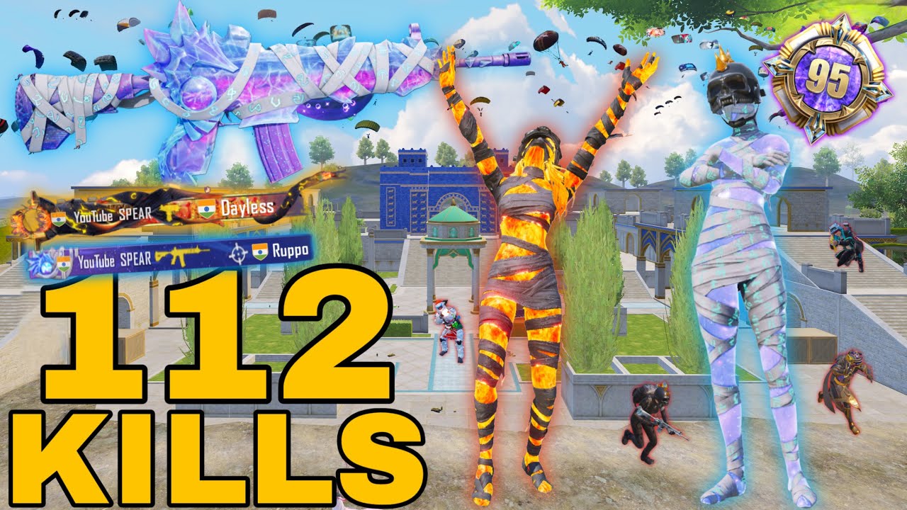112 KILLS!😱 IN 32 MINUTE FASTEST GAMEPLAY With DOUBLE MUMMY SET😍SAMSUNG,A7,A8,J2,J3,J4,J5,J6,J7,XS