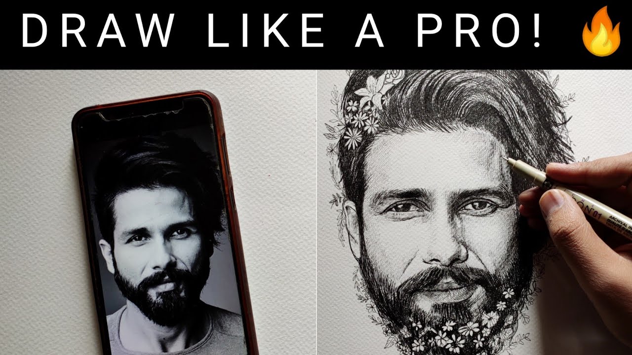 Draw With Pen Like A PRO 😍 || Complete Tutorial 🔥