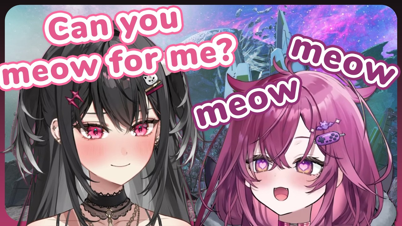 Arya gets her first 𝓴𝓲𝓽𝓽𝓮𝓷 ft. Juno's d̶i̶g̶n̶i̶t̶y̶【Arya Kuroha, Juno Umezono | VSPO! EN】