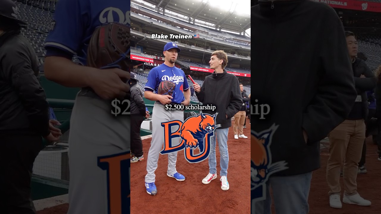 Игроки &laquo;Доджерс&raquo; раскрывают свои ПРЕДЛОЖЕНИЯ ОБУЧЕНИЯ В КОЛЛЕДЖЕ&hellip;🤯⚾️ #шорты