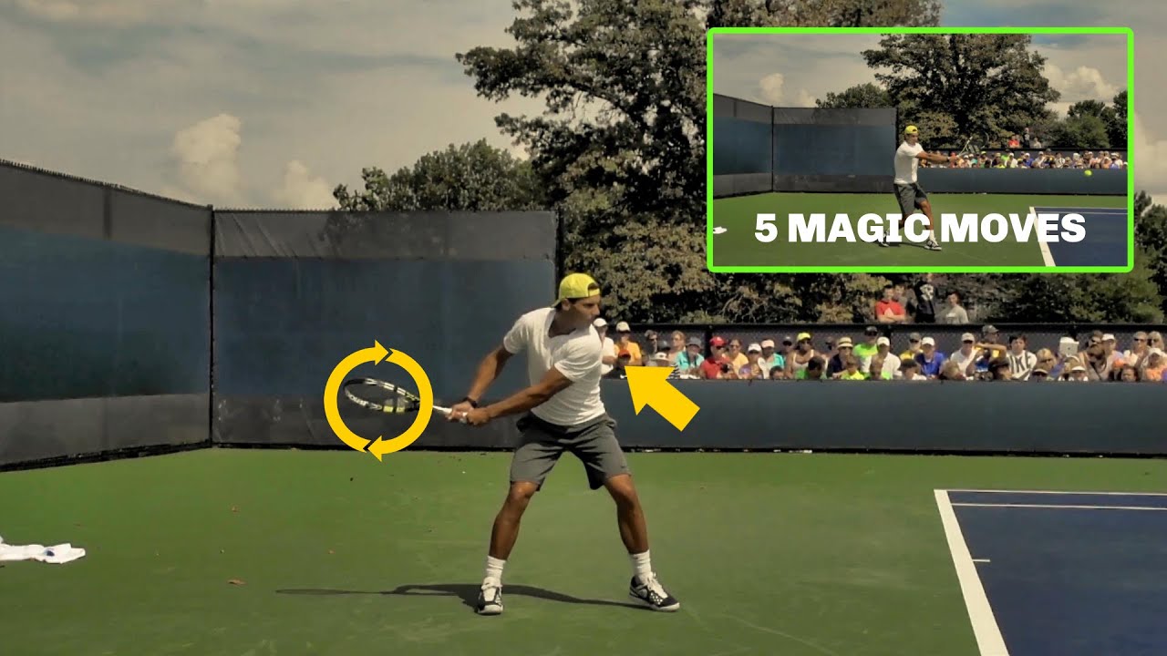 Rafael Nadal Two Hand Backhand Master Class