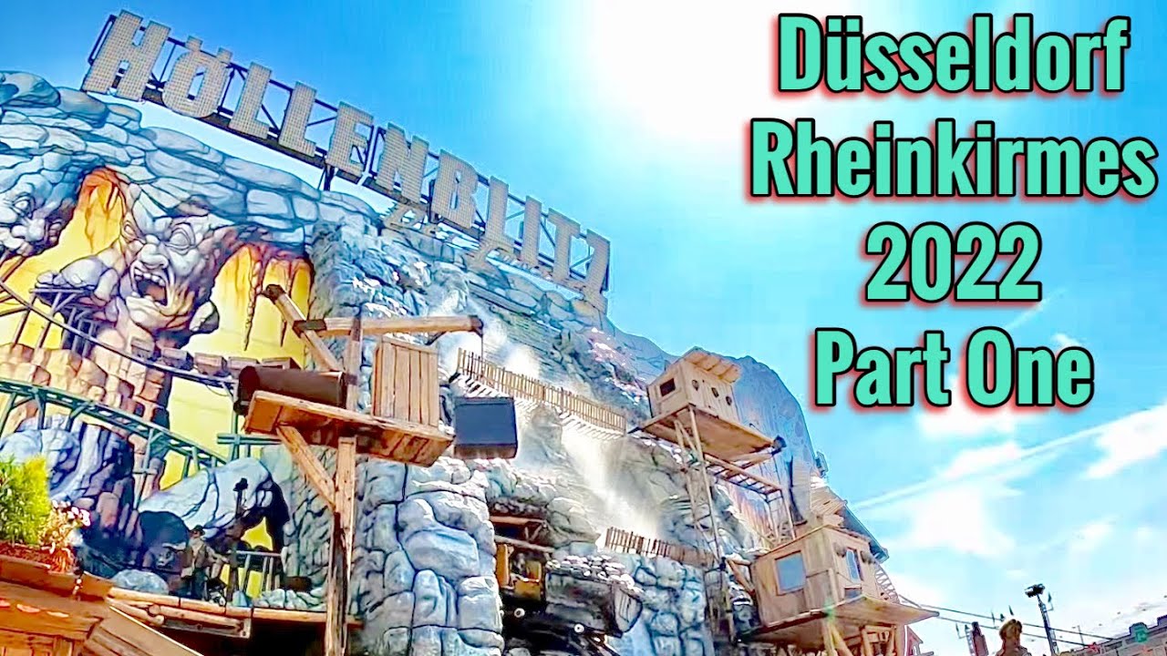 Düsseldorf Rheinkirmes Vlog Part One 23rd July 2022