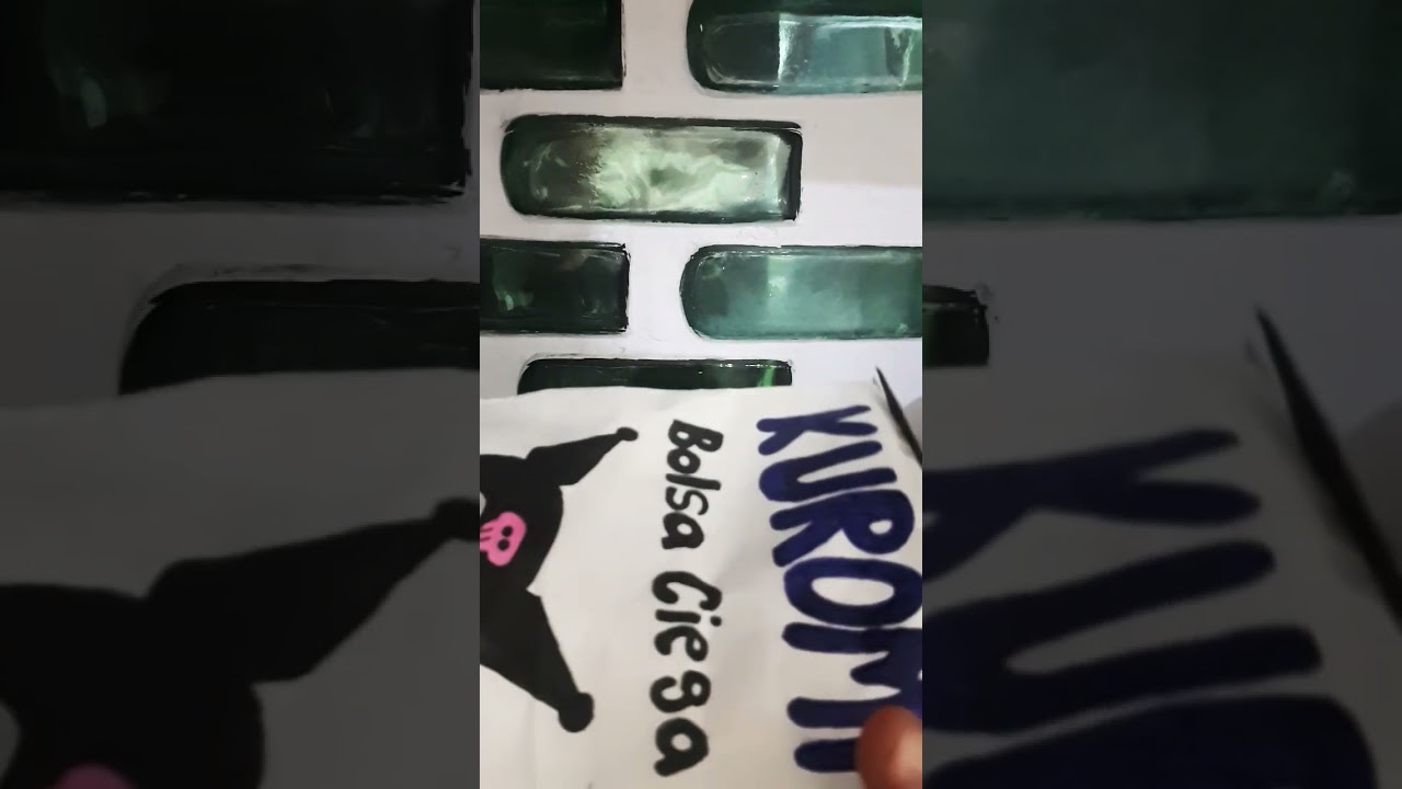 Bolsa ciega de kuromi💜😘#bolsasciegas #kuromi