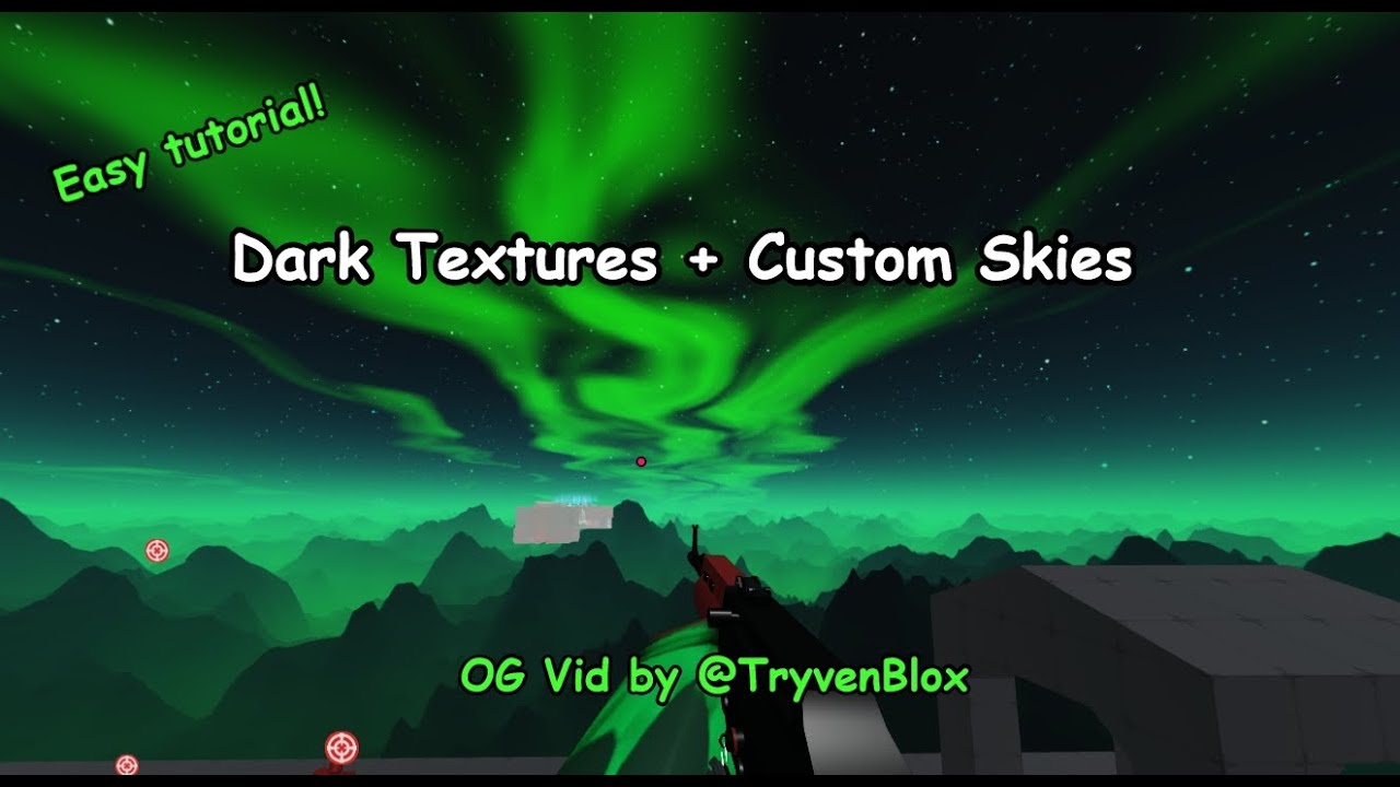 How to get dark textures + custom skies in rivals 2025 Dec working tutorial