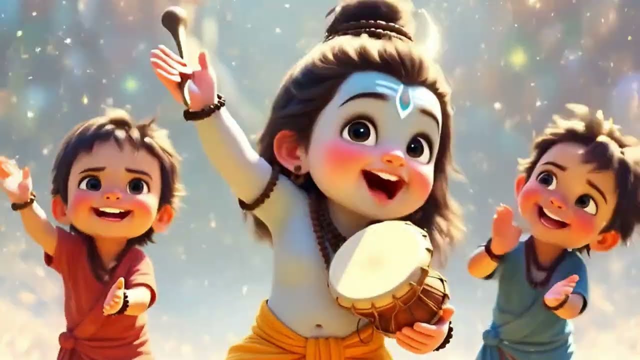  Cute mahadev  Bhajan |Shivratri Bhajan for Kids#kidsvideo#kidsbhajan#harharmahadev 