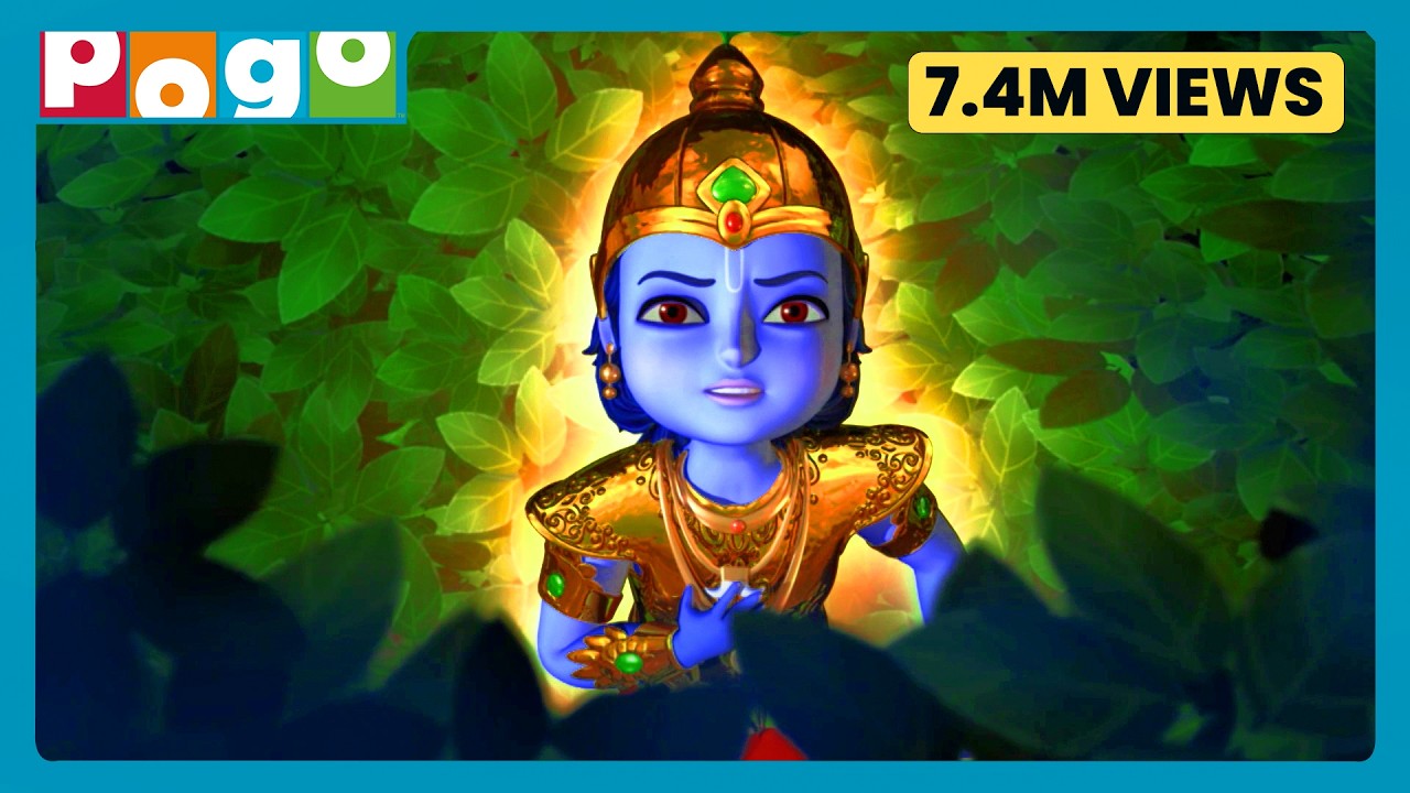 Little Krishna 🪈| Goodness Ka Superstar! 😍| Best Animations 😆| Kids Stories😎| @PogoChannel