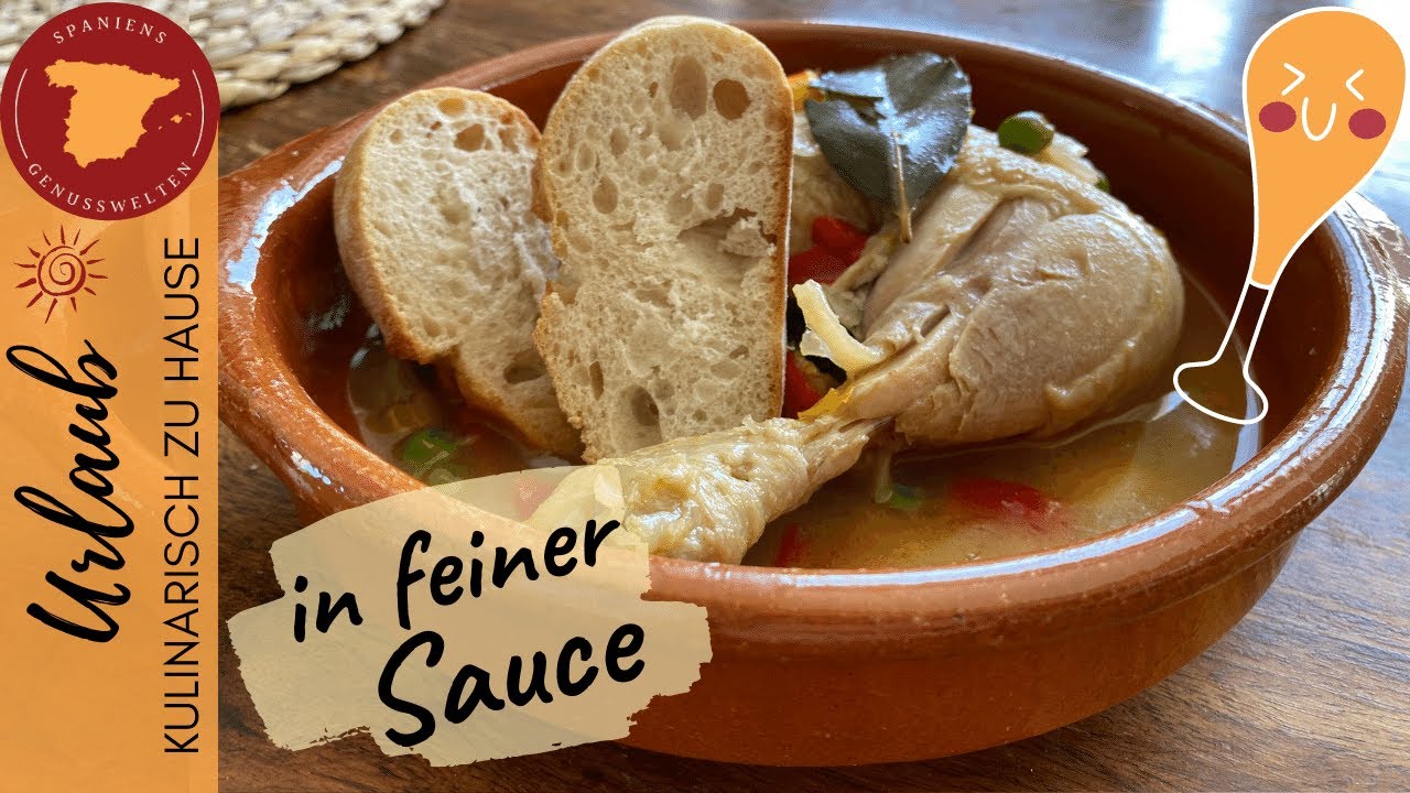 🇪🇸 Saftige Hähnchenschenkel a la Abuela - nach Omas Art 🇪🇸