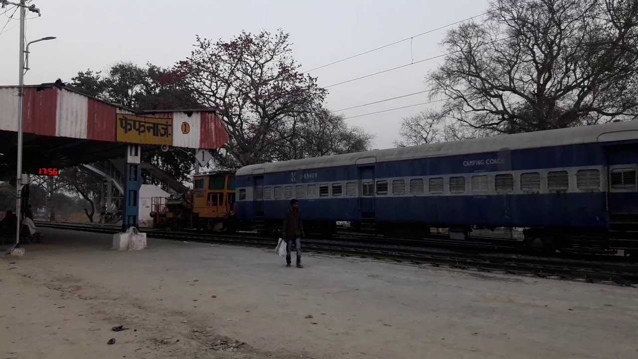 11061 pawan express  train crased  phephna jn