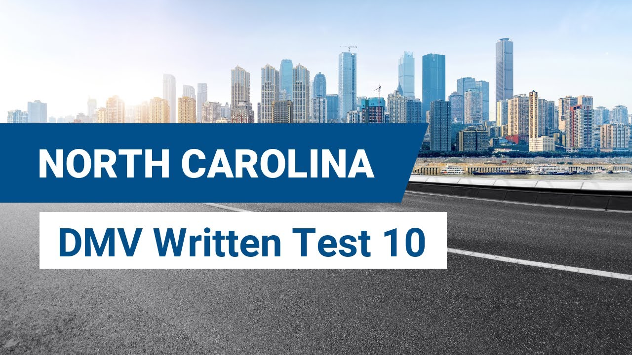 2024 North Carolina DMV Written Test #10