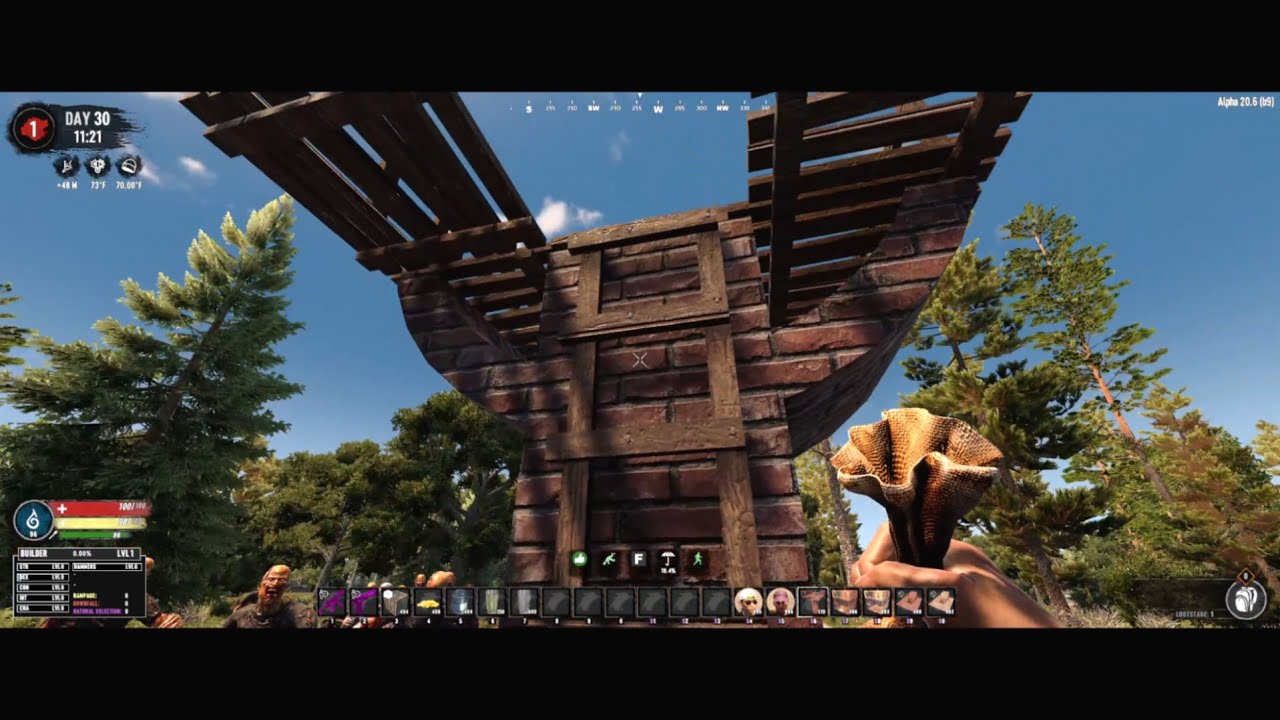 7 Days to Die - REBIRTH Overhaul Mod - Deployable Defense Pillars