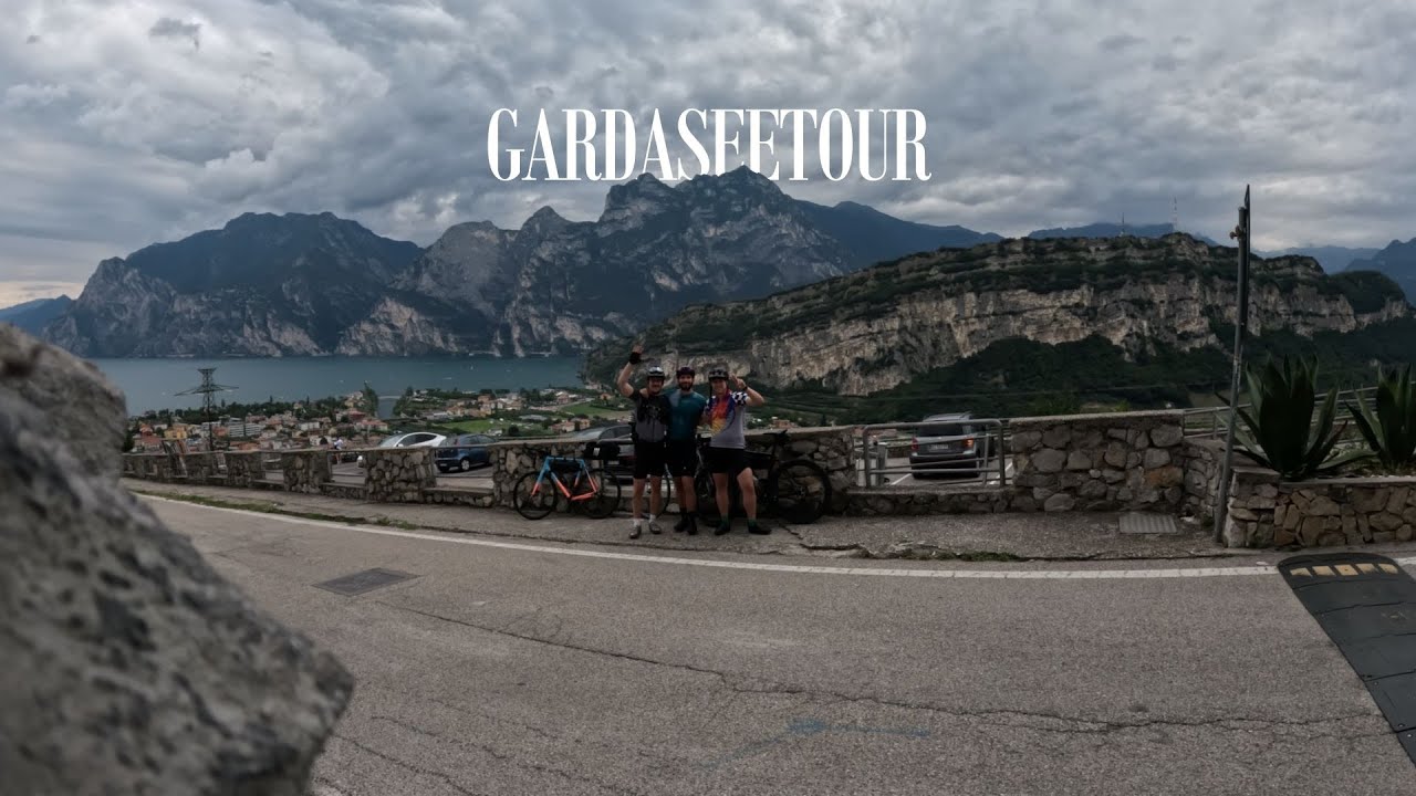 Gardaseetour | Consch, Moritz und Felix fahren von Holzkirchen nach Limone