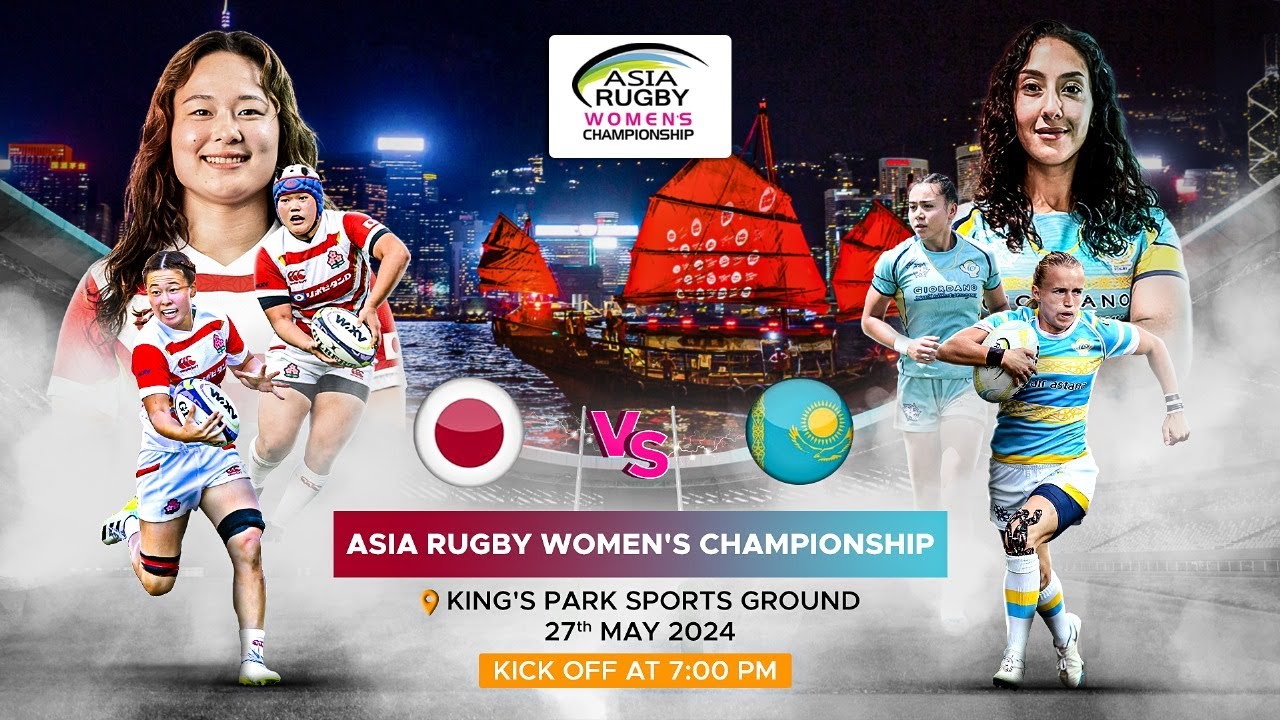 Japan v Kazakhstan Game 2 Asia Rugby Women's Championship 2024