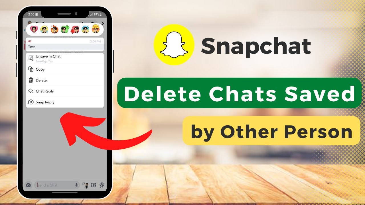 Delete Saved Messages On Snapchat By Other Person