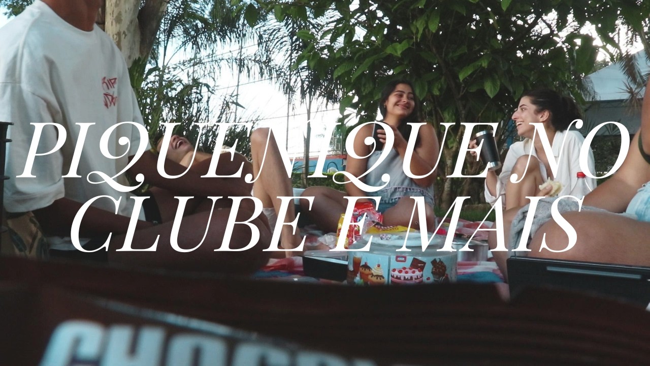 comprinhas na amazon, piquenique no clube e um pouco de crochê rs