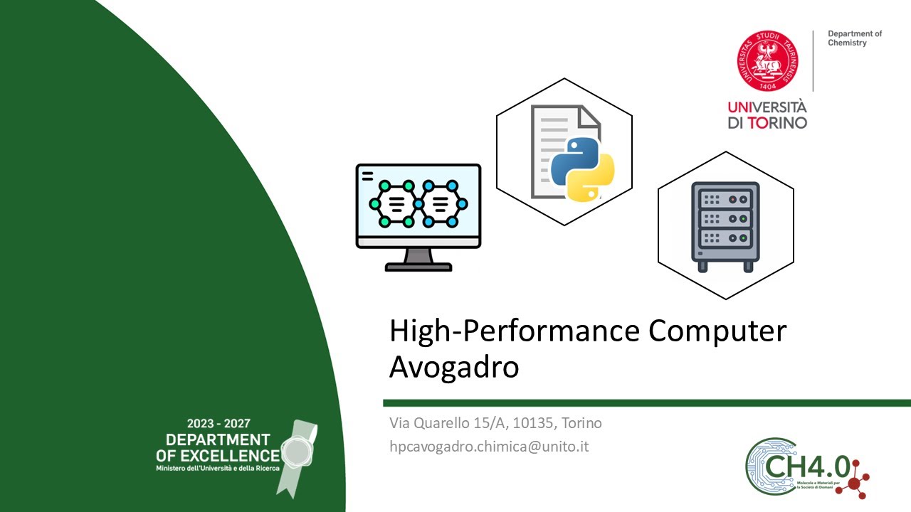 Nuove prospettive per la ricerca e l’industria: High-Performance Computer Avogadro