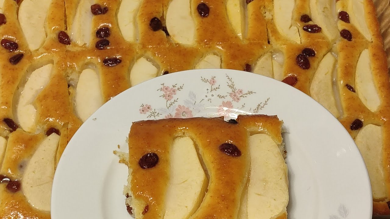 YİYENLERİN TARİF SORDUĞU SOSLU ELMALI KEK💯