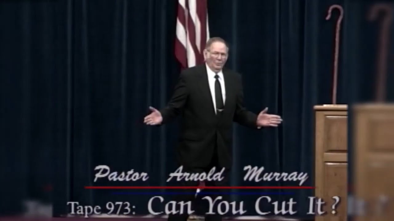Can You Cut It? - Pastor Arnold Murray 