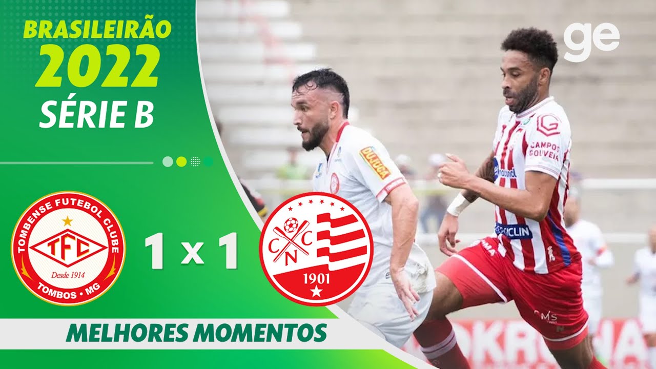 TOMBENSE 1 X 1 NÁUTICO | MELHORES MOMENTOS | 14ª RODADA BRASILEIRÃO SÉRIE B 2022 | ge.globo