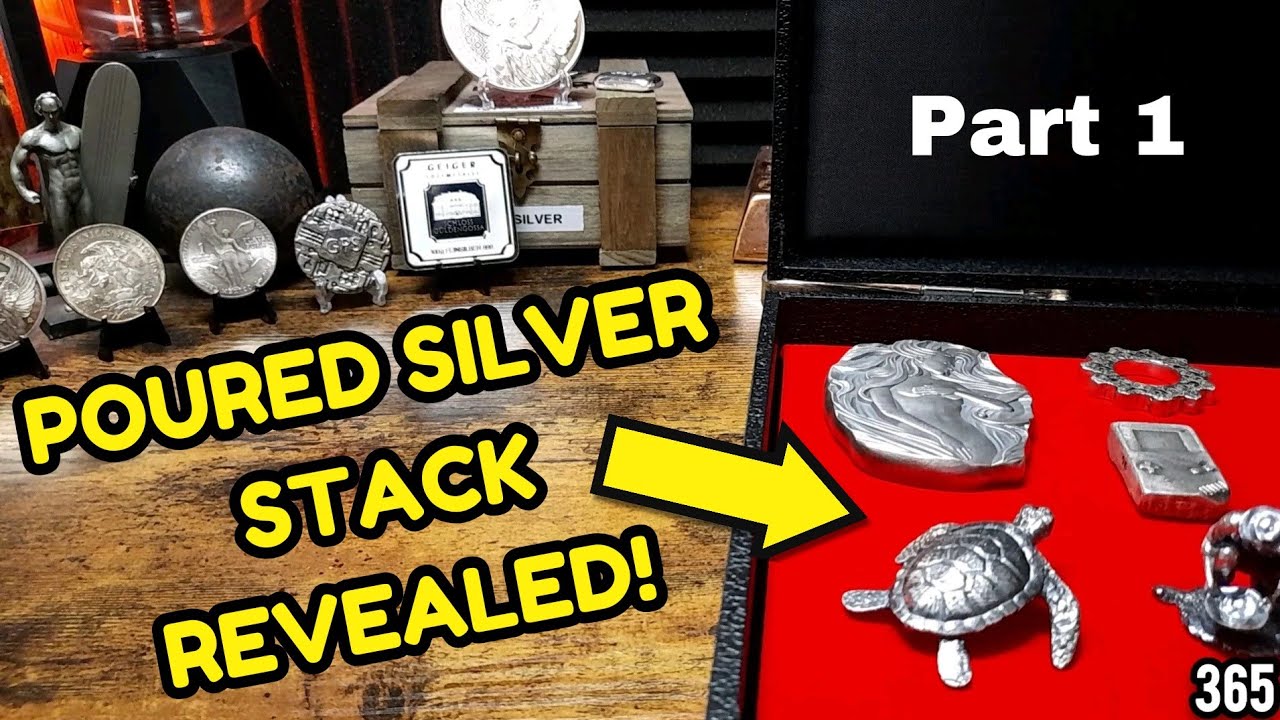 Revealing My Poured Silver Stack! Part 1