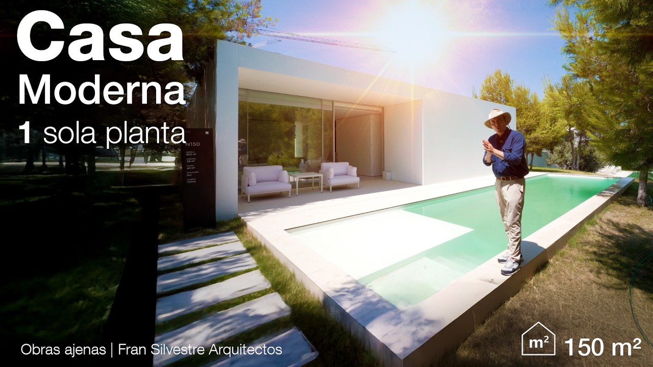 Casa Moderna de 150 m² | Obras Ajenas | Fran Silvestre Arquitectos