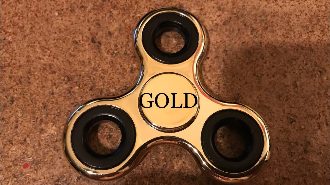 GOLD METAL FIDGET SPINNER | Got It from BANFF NATIONAL PARK AB. CANADA