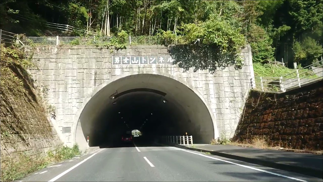 秋のドライブ。津山市院庄から鏡野町奥津まで
