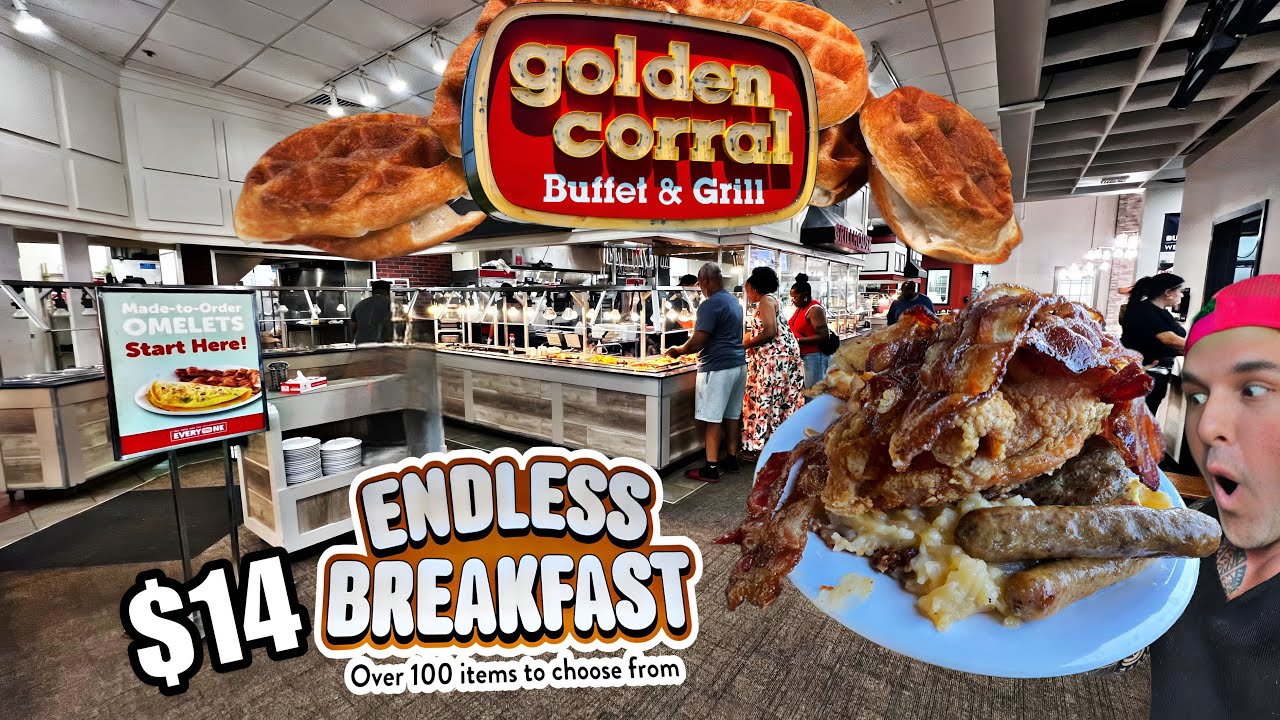 Golden Corral Endless Breakfast Buffet – $13.99 for 100+ Items!