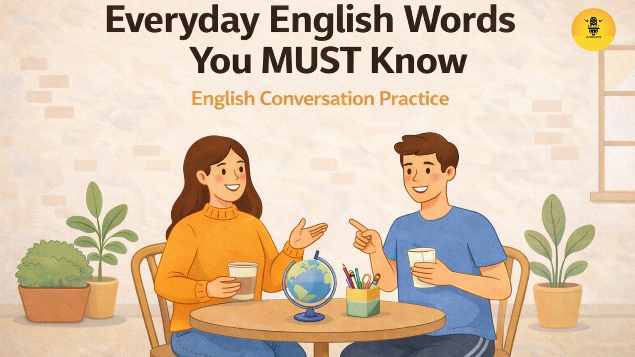 Everyday English Words You MUST Know | Daily Conversation Practice | Speak Like a NATIVE