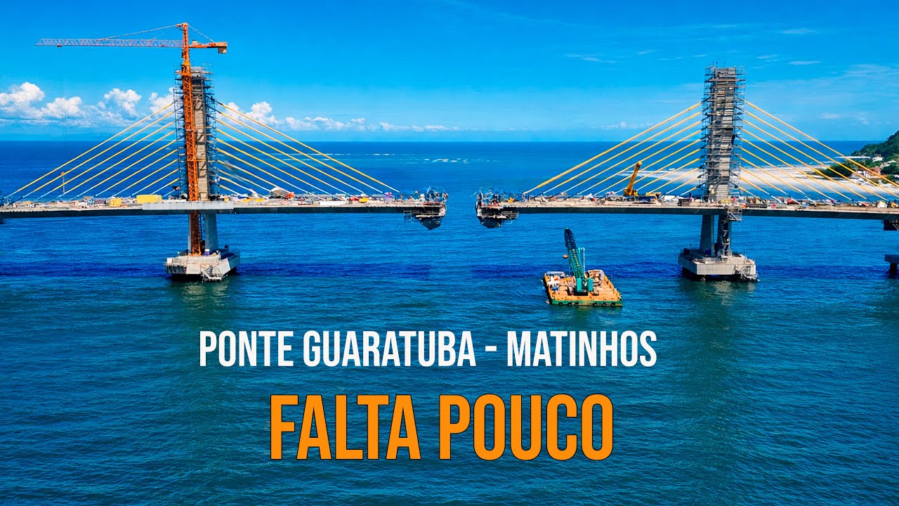 Falta Pouco: Veja Como Está a Ponte Guaratuba–Matinhos Hoje