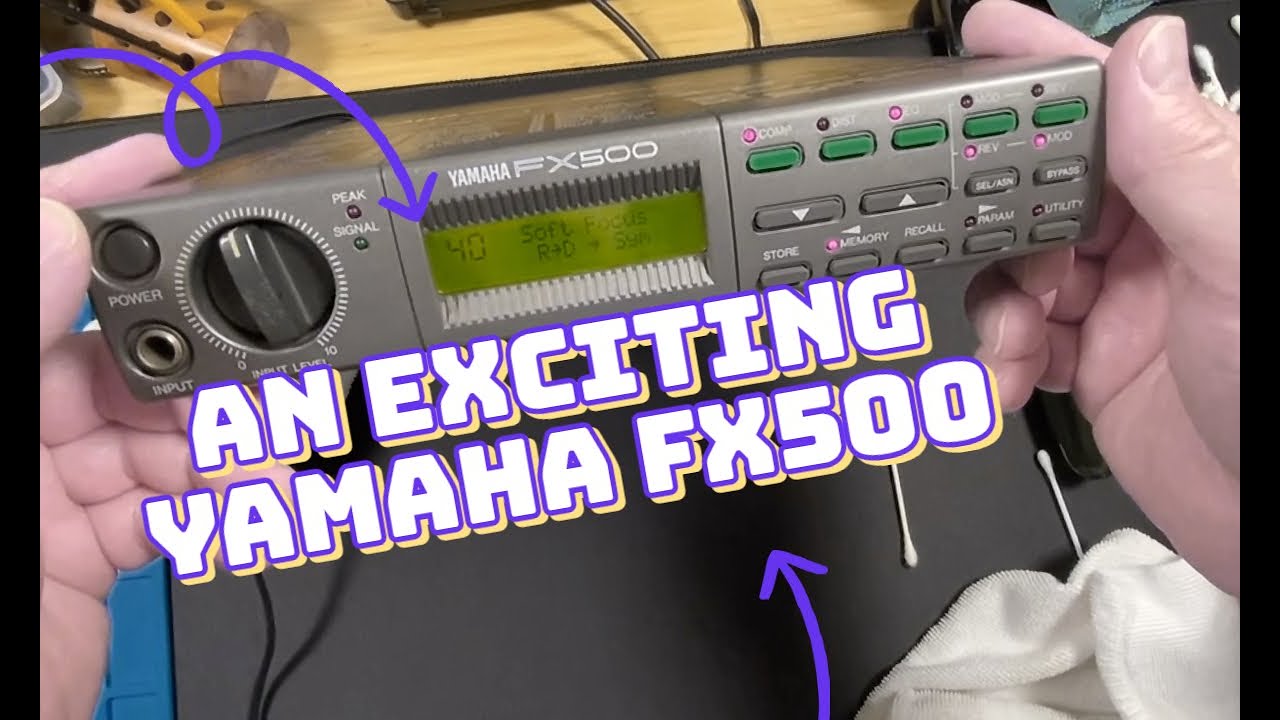 Yamaha FX500 A Look At The Beautiful Circuit and Shoegaze Demo