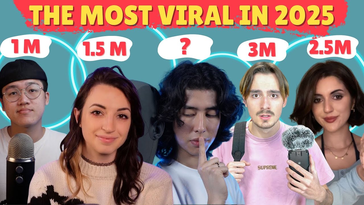 The most POPULAR ASMR of 2025 🏆 TOP 30