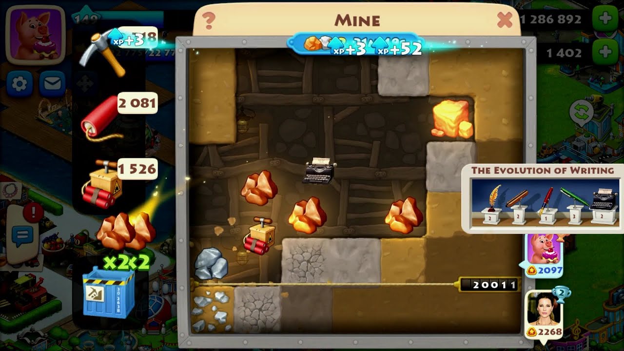 TOWNSHIP : Mine Time 20,000 Feet !!!