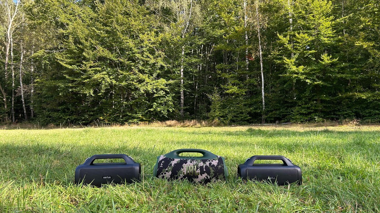 JBL Boombox 4 vs 2x Earfun UBOOM X - Both impressive? - Outdoor Sound Test