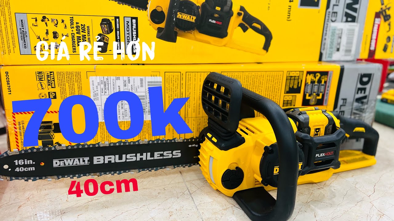 Cưa Xích #cualoc #Dewalt #Dccs670 60V Max Từ US🇺🇸🇺🇸- Lam 16