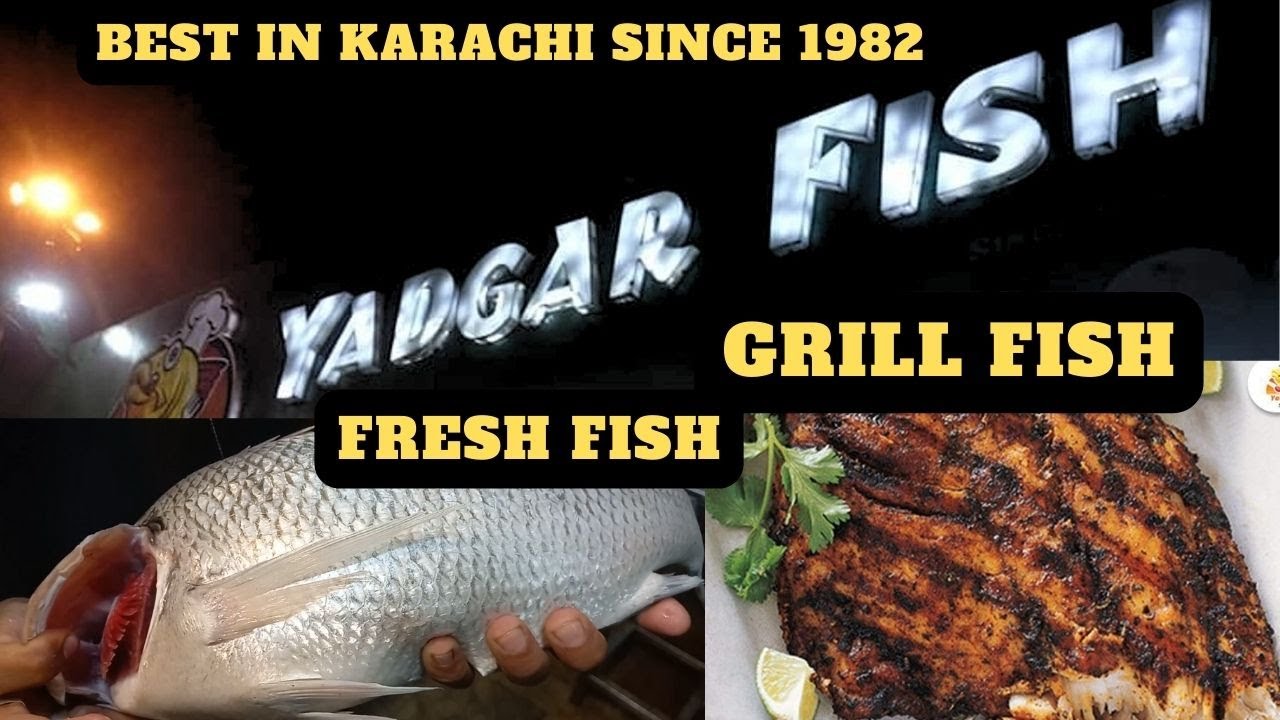 Jail Road Ki Mashoor YADGAR FISH SeaFood PRAWNS,Spicy Street Food Karachi