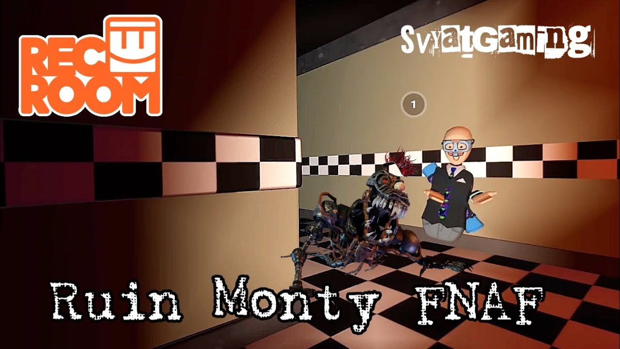 Ruin Monty FNAF Rec Room VR | Horror Rec Room VR | VR Gameplay