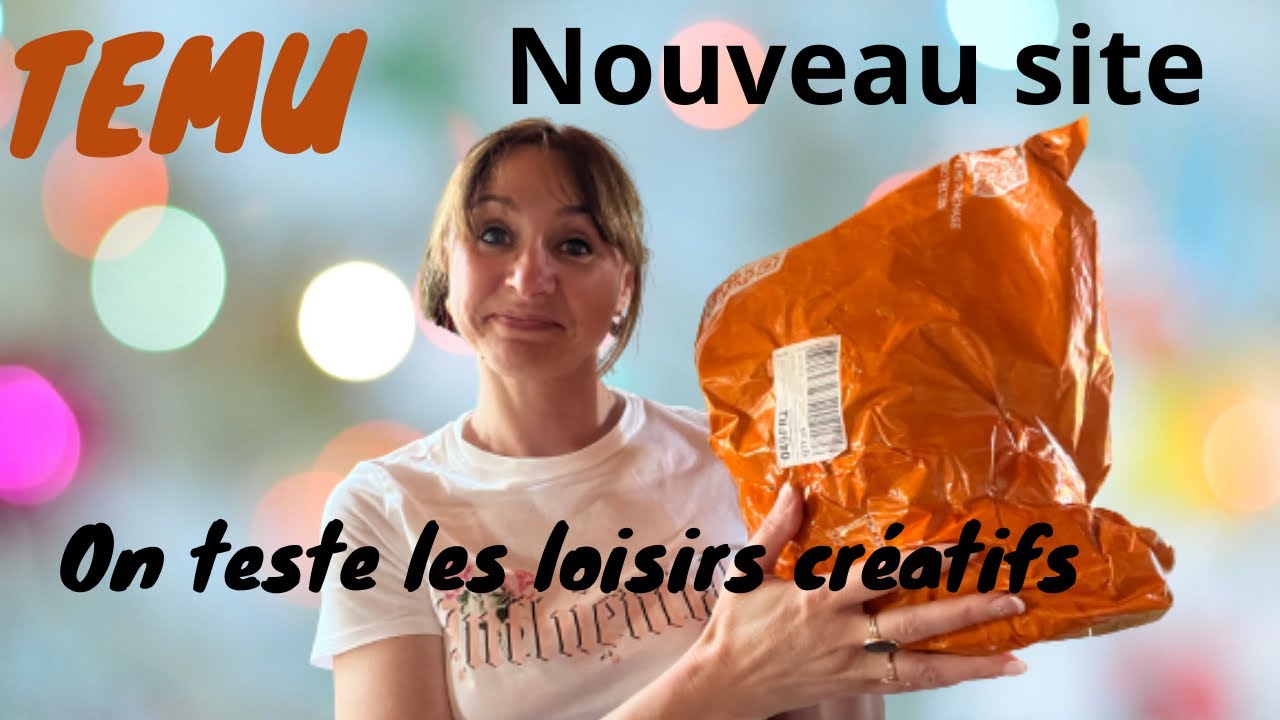Temu ou pas ? 😅 du loisir créatif 🤪