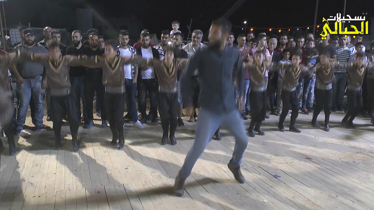 دبكة فرقة حلاوة الفنان حافظ موسى سهرة العريس سائد خموس -حوارة 2018 T.ALjabaly