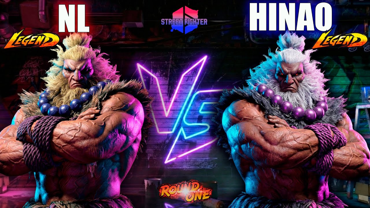 SF6 ▰ NL (AKUMA) vs Hinao (AKUMA) ▰ High Level Ranked Match