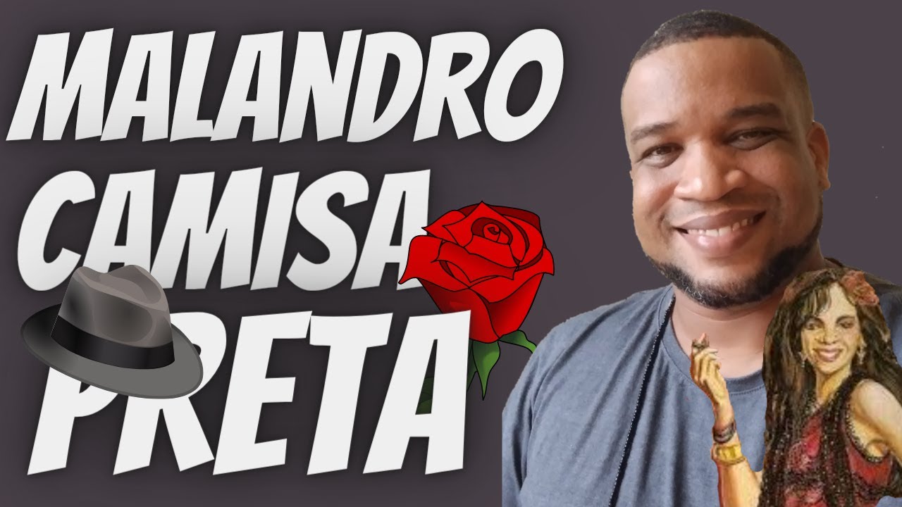 Malandro Camisa Preta