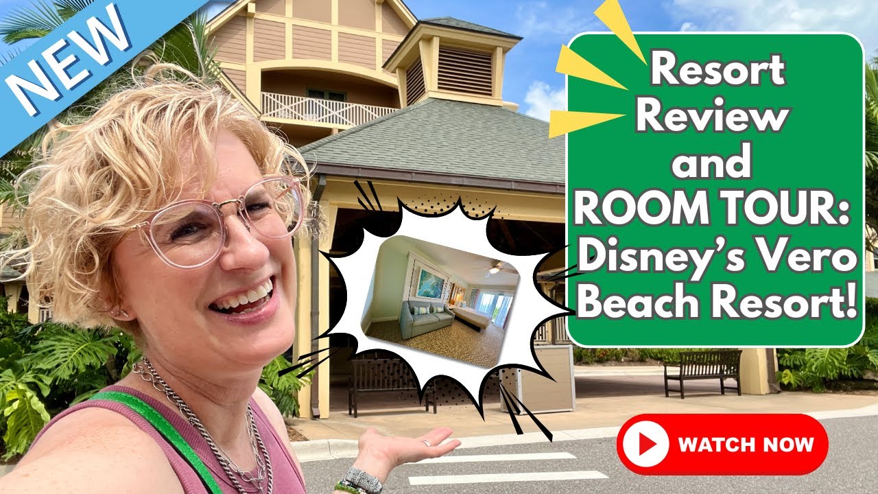 🏖️ Let’s Go to the Beach! Disney Resort Review & ROOM TOUR: Disney's Vero Beach! | Deni Sunderly