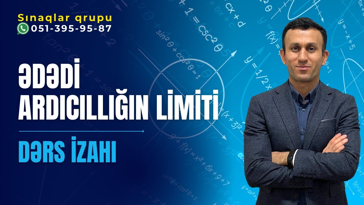 Ədədi ardıcıllığın limiti