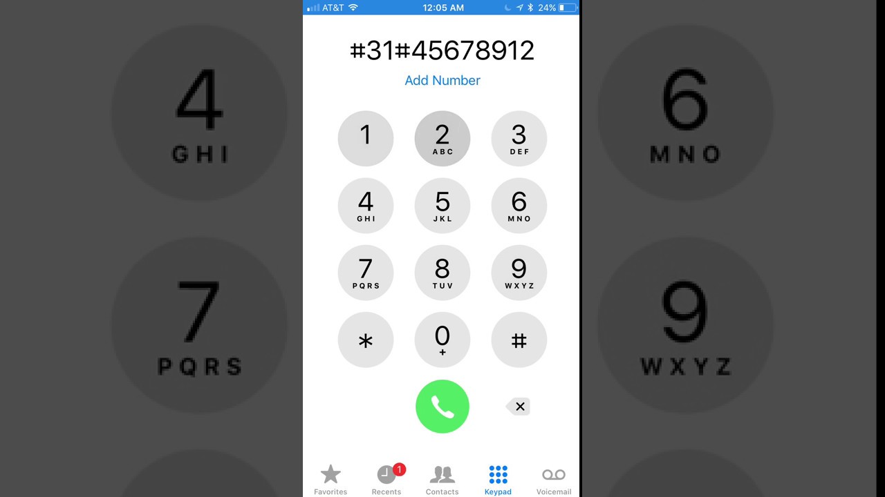 No caller ID hidden feature iOS/iPhone hack