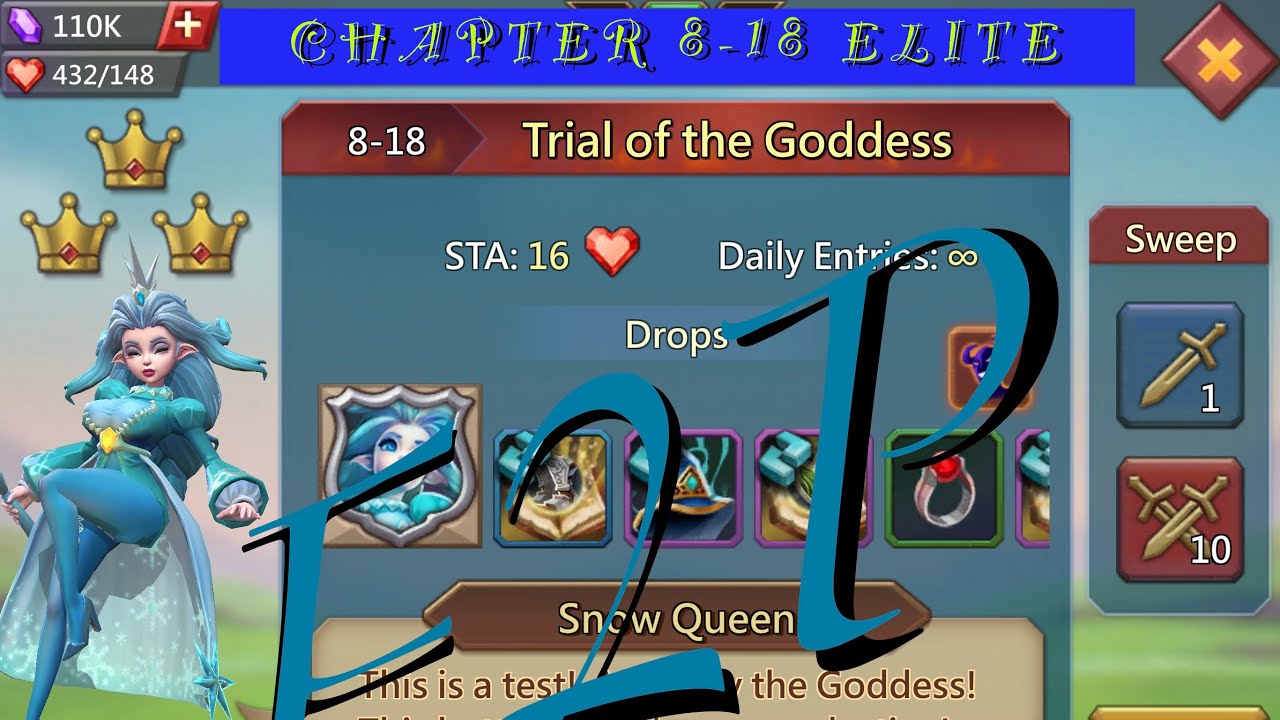 🗡Lords Mobile Chapter 8-18 Elite