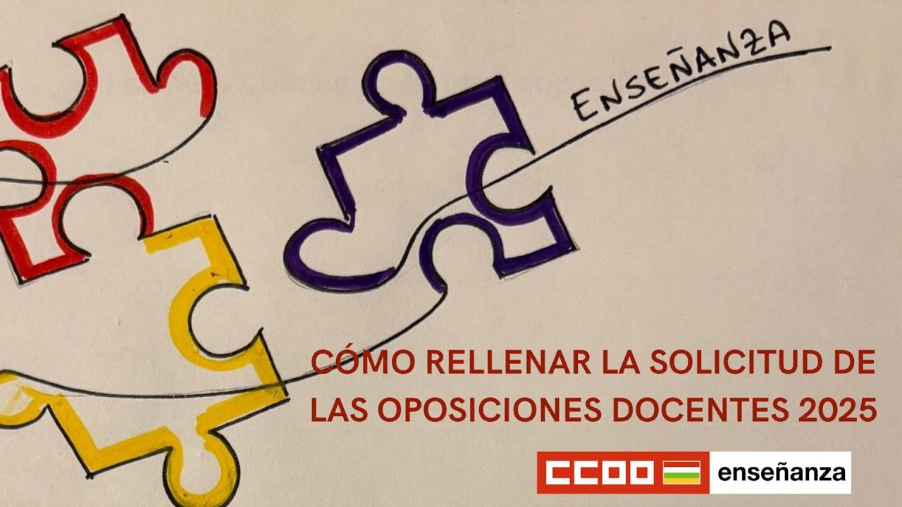 Cómo realizar la solicitud de las oposiciones docentes 2025